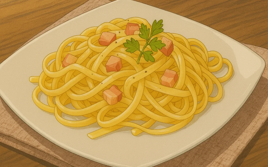 Pâtes à la carbonara