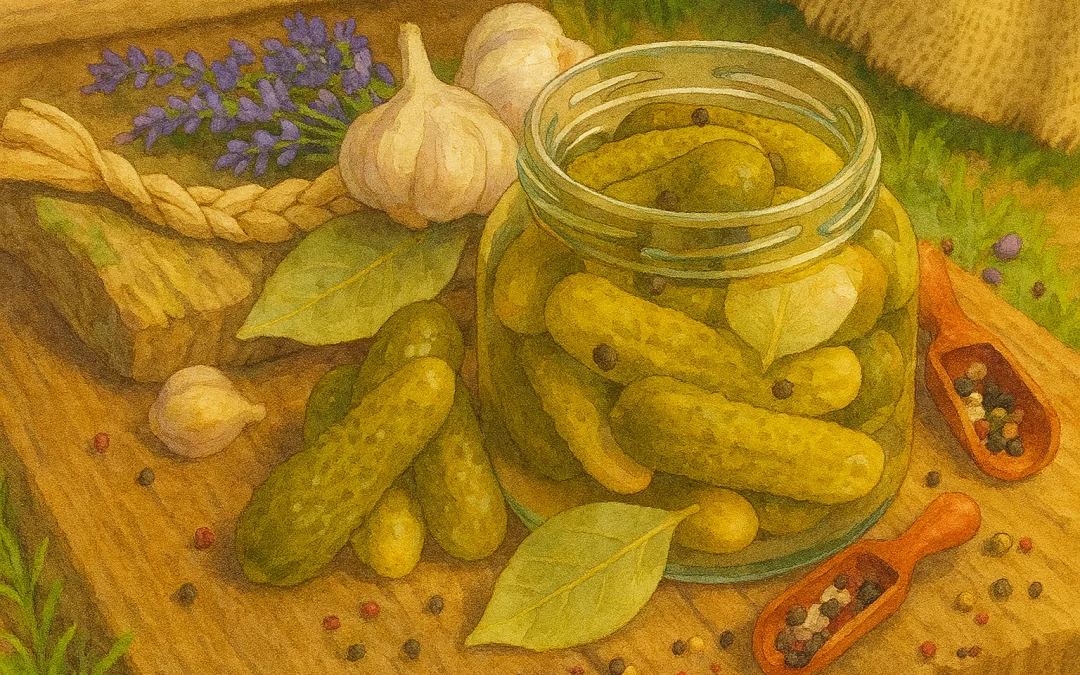 Cornichons au vinaigre