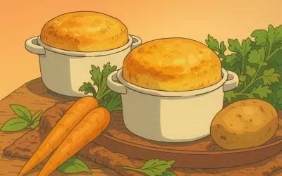 Soufflé carottes et patates