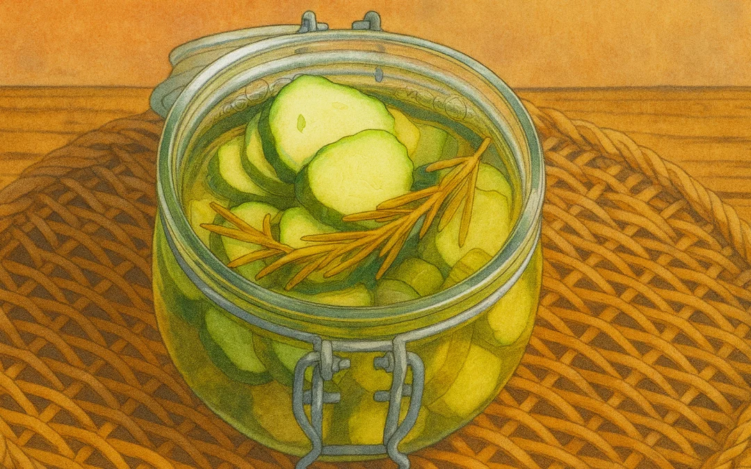 Cornichons aigre-doux