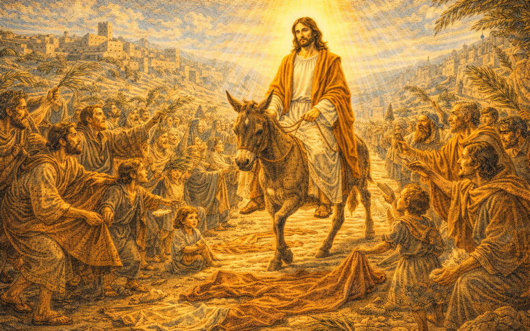 L’entrée de Jésus à Jérusalem (Matthieu 21, 1-11)