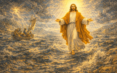 Jésus marche sur les eaux (Matthieu 14, 22-33)
