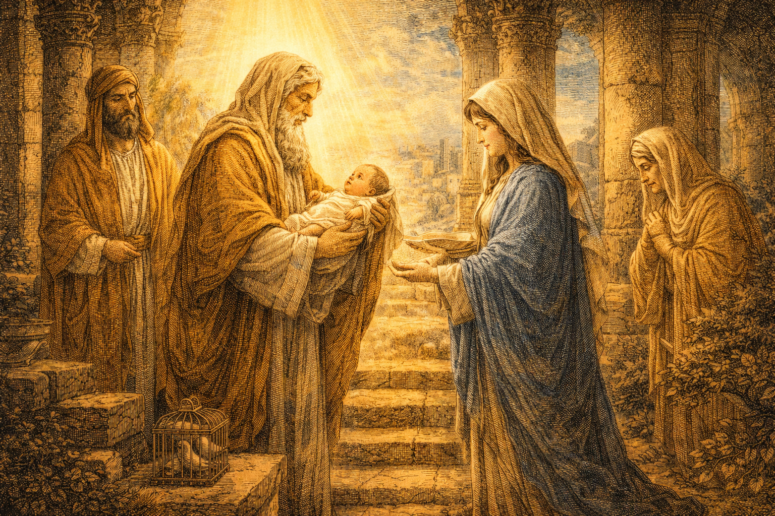 La présentation de Jésus au Temple