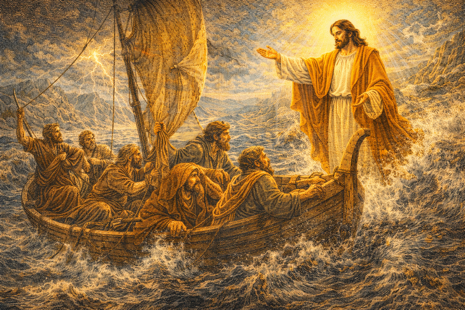 La tempête apaisée