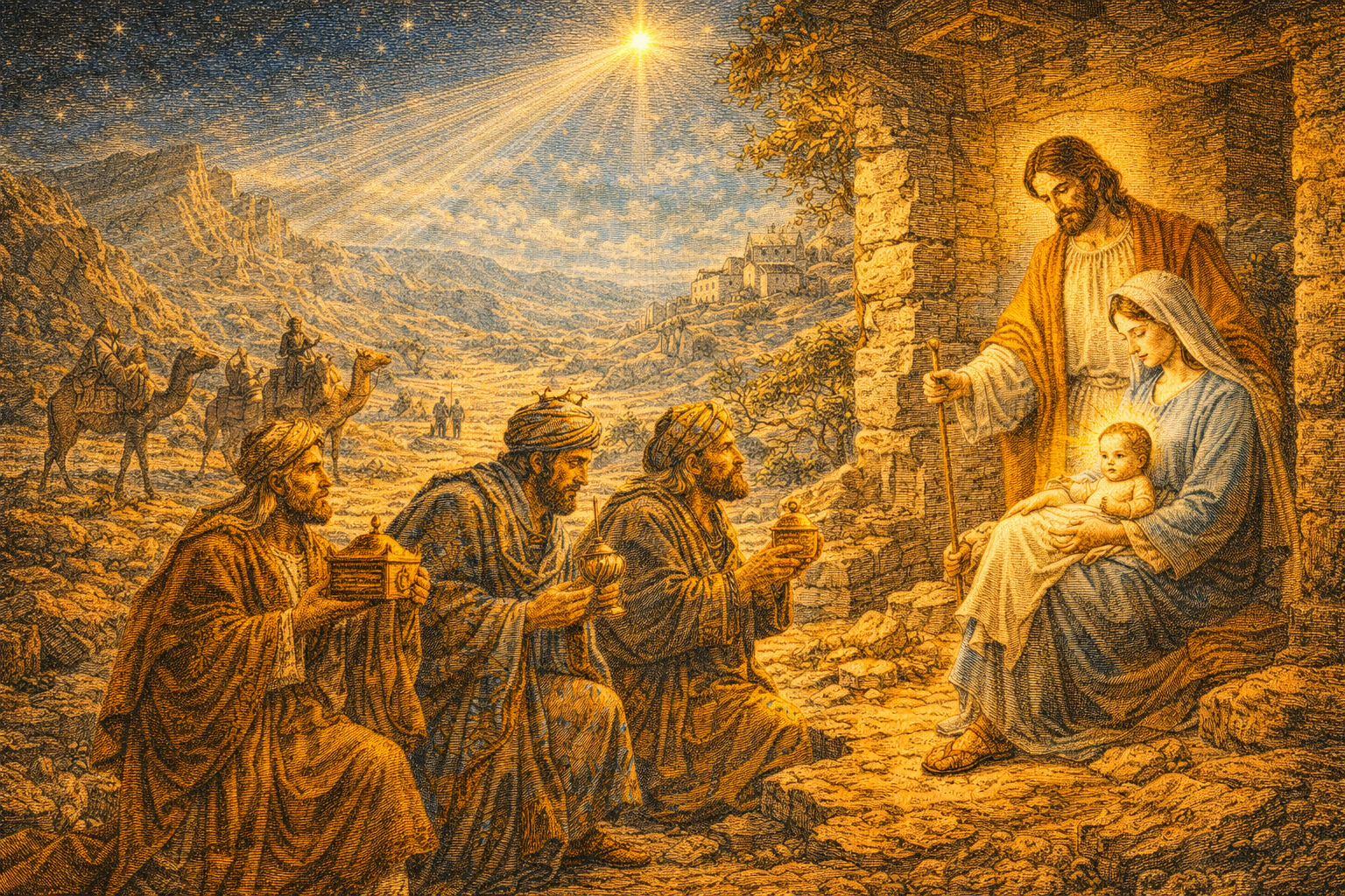 La visite des mages
